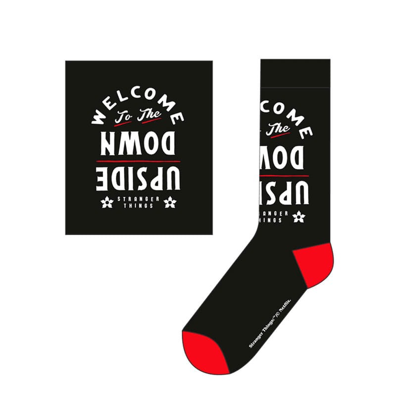 Stranger Things Socken Upside Down Small - Smalltinytoystore