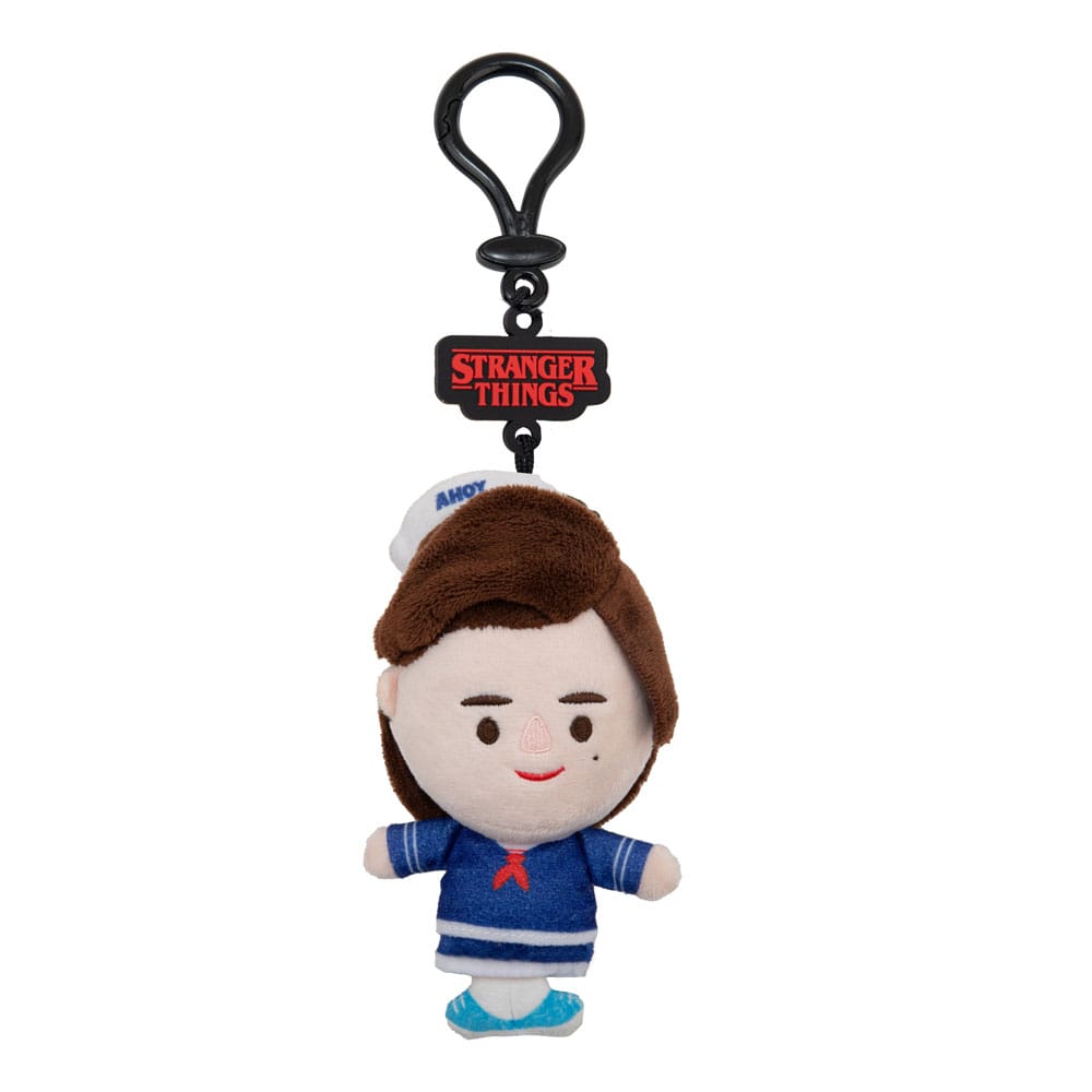 Stranger Things: Steve Scoops Ahoy Plush Keychain - Smalltinytoystore