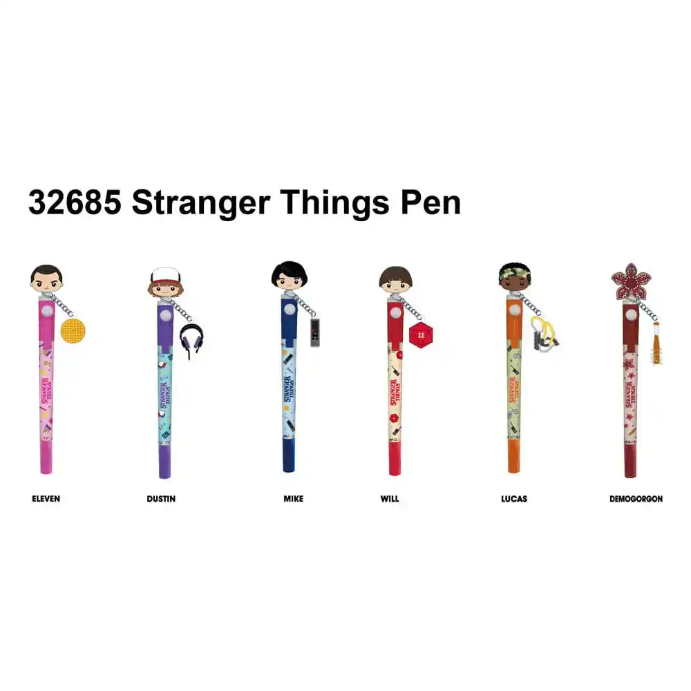 Stranger Things Stift 3D Head Topper Spinning Pen - Smalltinytoystore