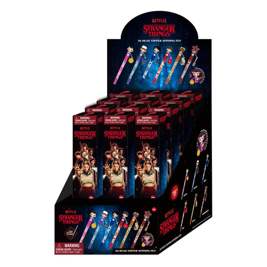 Stranger Things Stift 3D Head Topper Spinning Pen - Smalltinytoystore