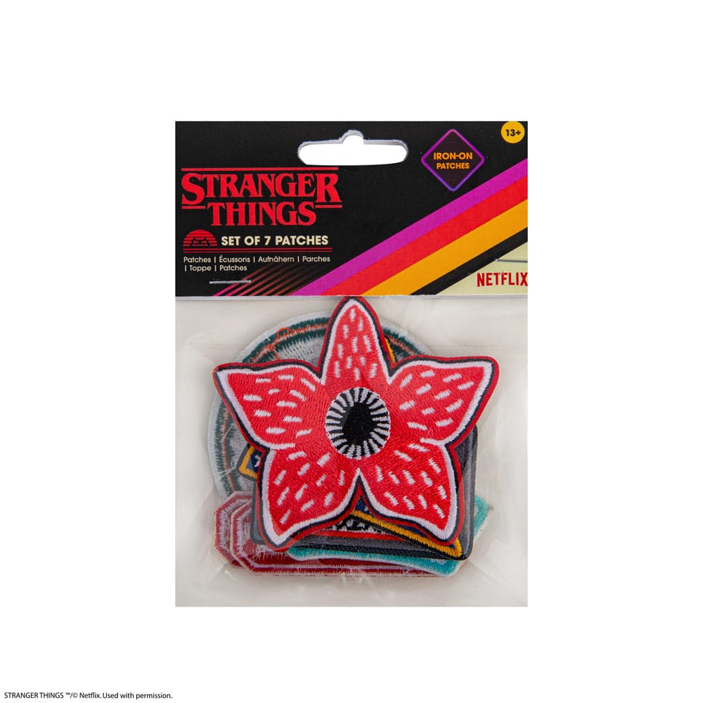 Stranger Things: Stranger Things Patches Set of 7 - Smalltinytoystore