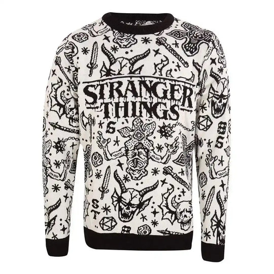 Stranger Things Sweatshirt Christmas Jumper Collage - Smalltinytoystore