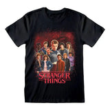 Stranger Things T-Shirt Group of all Characters Größe M