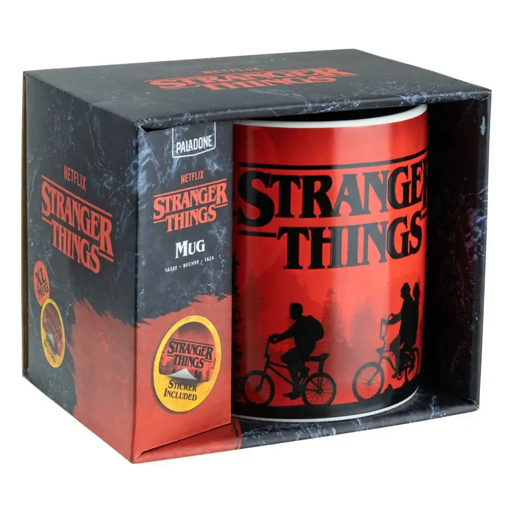 Stranger Things Tasse mit Aufkleber XL - Smalltinytoystore