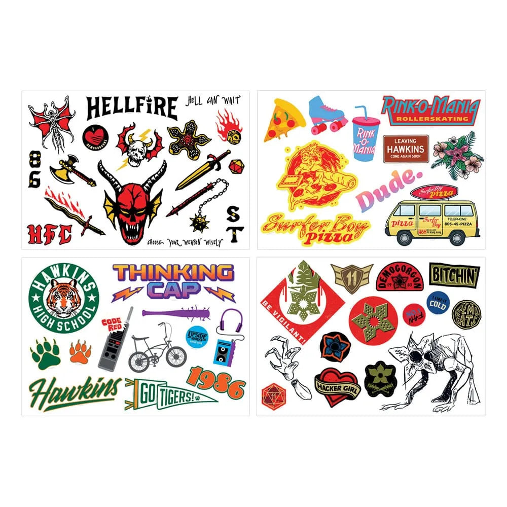 Stranger Things Tech Sticker Pack - Smalltinytoystore