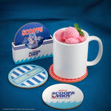 Stranger Things Untersetzer Scoops Ahoy 4er-Pack - Smalltinytoystore