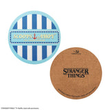 Stranger Things Untersetzer Scoops Ahoy 4er-Pack - Smalltinytoystore