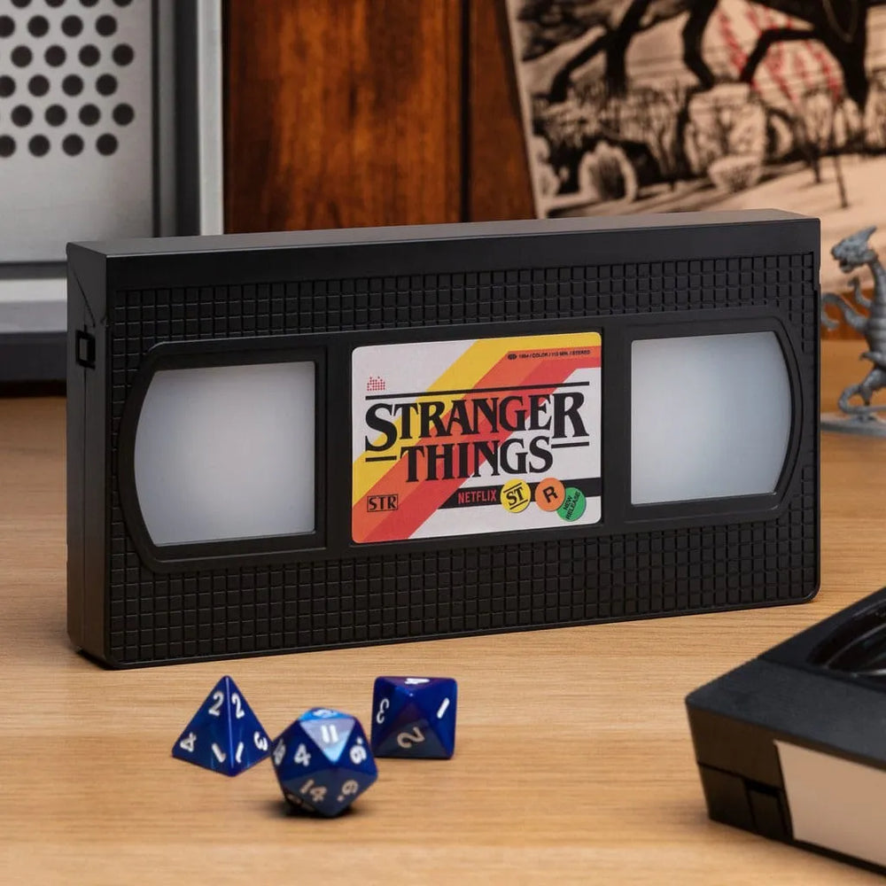 Stranger Things: VHS Logo Light - Smalltinytoystore