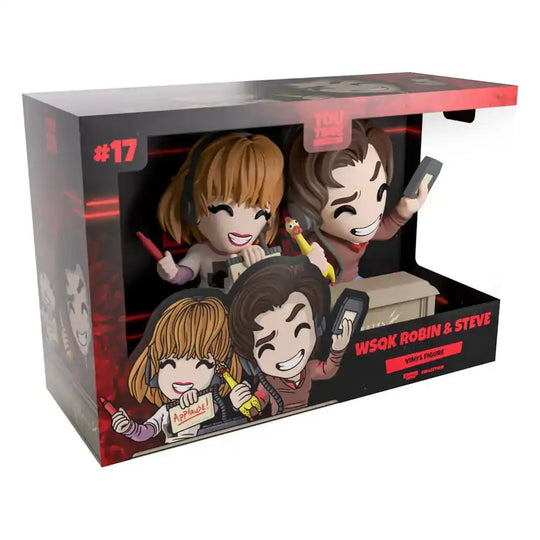 Stranger Things Vinyl Figur WSQK Robin & Steve 13 cm