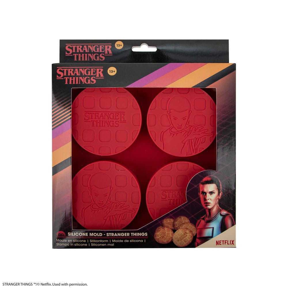 Stranger Things Waffel Silikonform Eleven - Smalltinytoystore