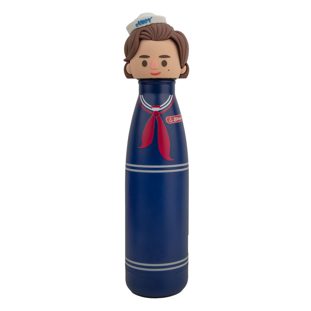 Stranger Things Wasserflasche Scoops Ahoy Steve 500 ml - Smalltinytoystore