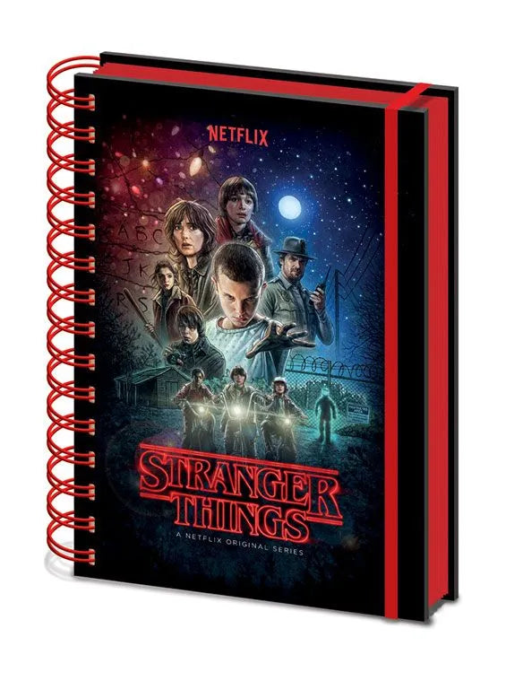 Stranger Things Wiro Notizbuch A5 One Sheet - Smalltinytoystore