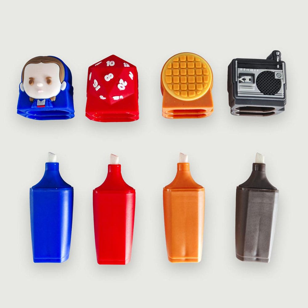 Stranger Thinigs Textmarker 4-er Pack - Smalltinytoystore