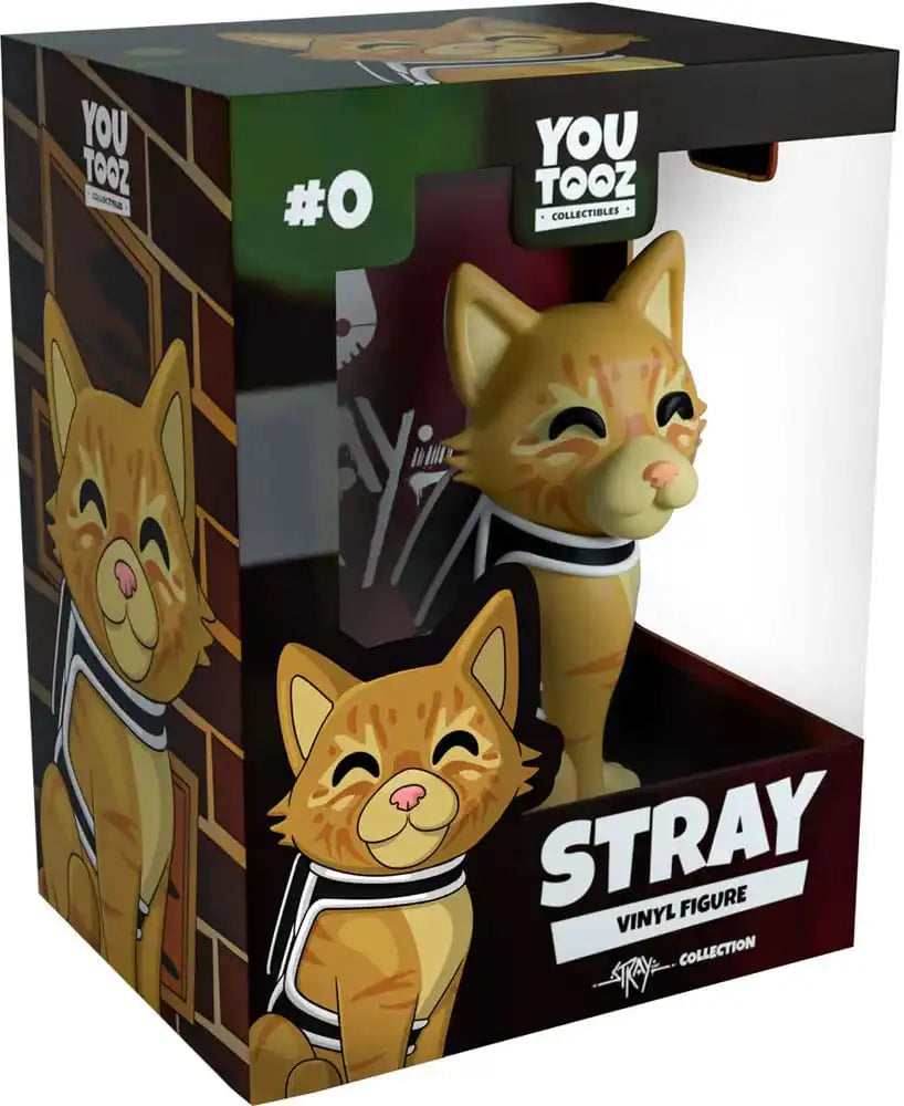 Stray Vinyl Figur Cat 11 cm - Smalltinytoystore