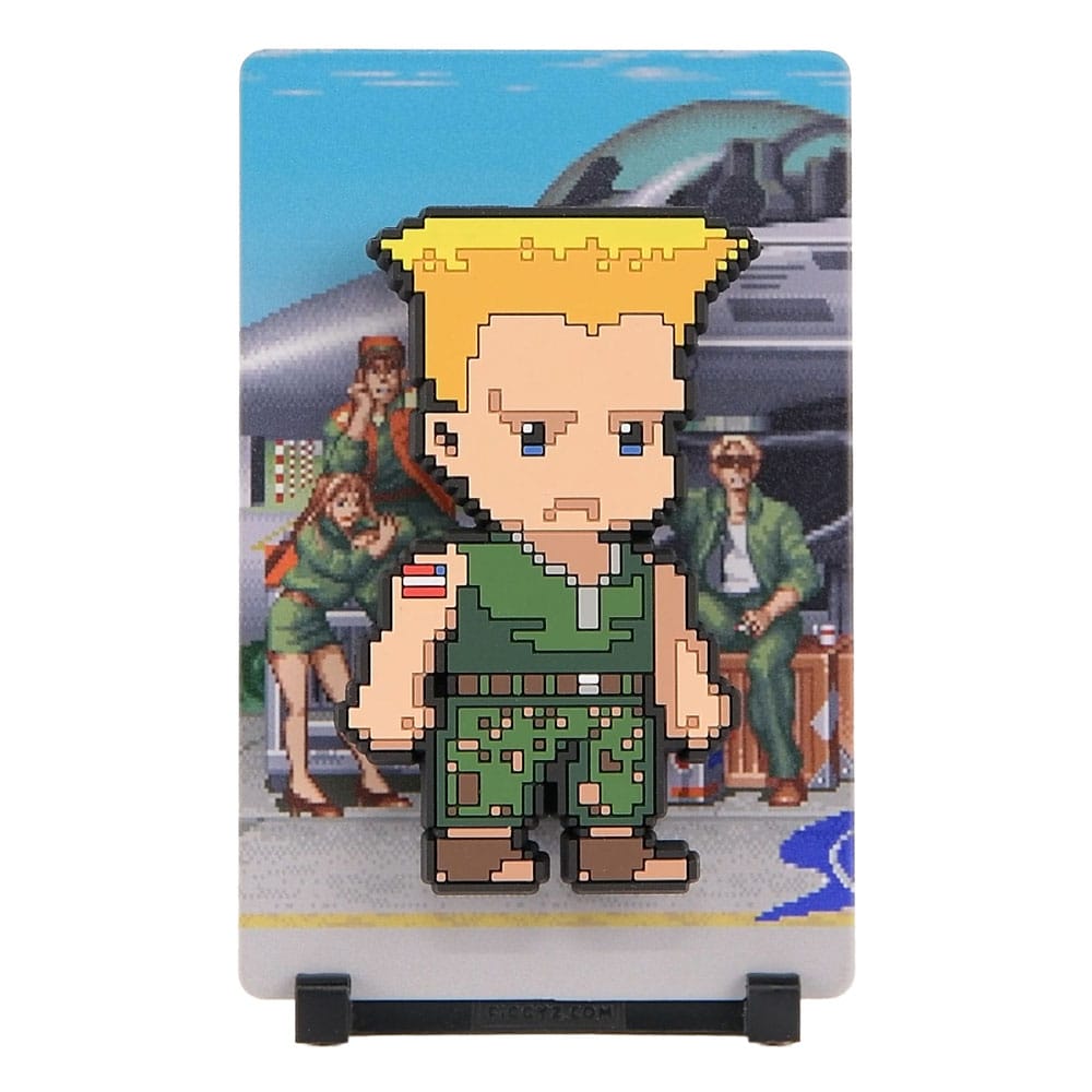 Street Fighter 2 FiGGYZ Magnet-Sammelfigur Guile 11 cm - Smalltinytoystore