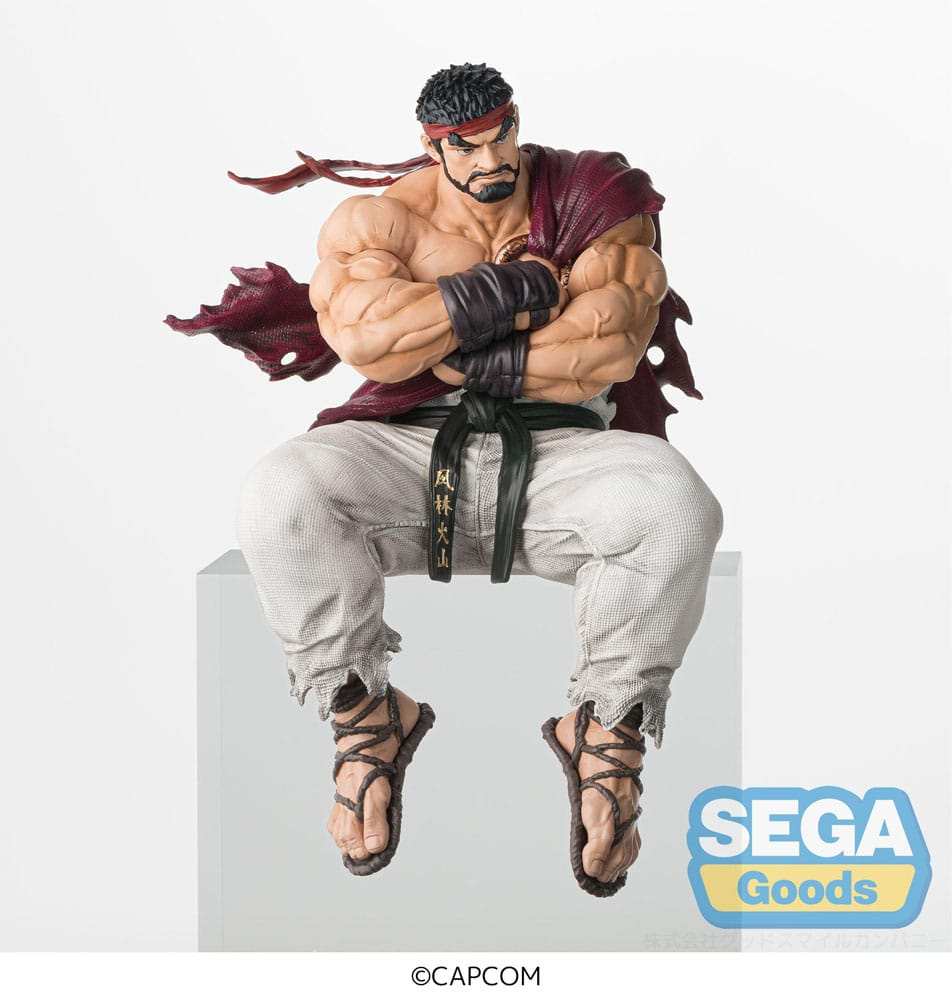 Street Fighter 6 PM Perching PVC Statue Ryu 14 cm - Smalltinytoystore