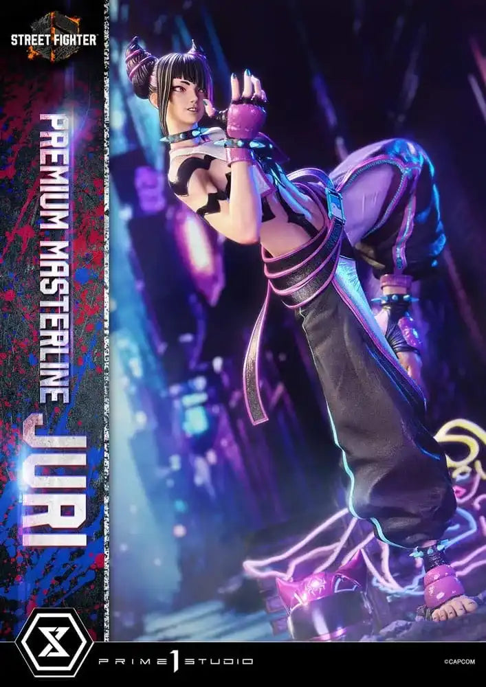 Street Fighter 6 Premium Masterline Series Statue 1/4 Juri 58 cm - Smalltinytoystore