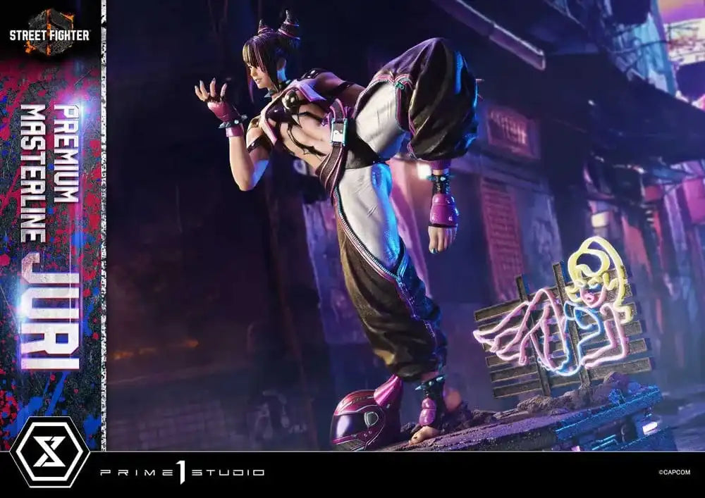 Street Fighter 6 Premium Masterline Series Statue 1/4 Juri 58 cm - Smalltinytoystore