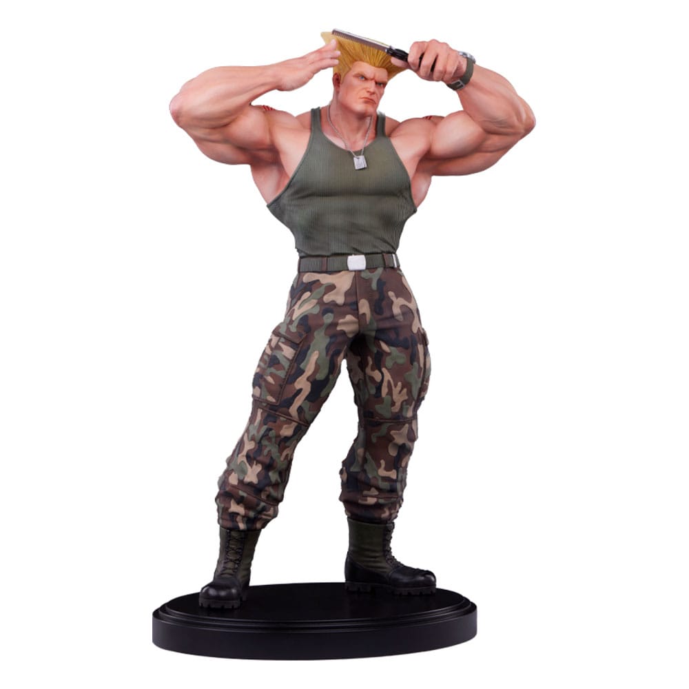 Street Fighter 6 PVC Statue 1/4 Guile Deluxe Edition 50 cm - Smalltinytoystore