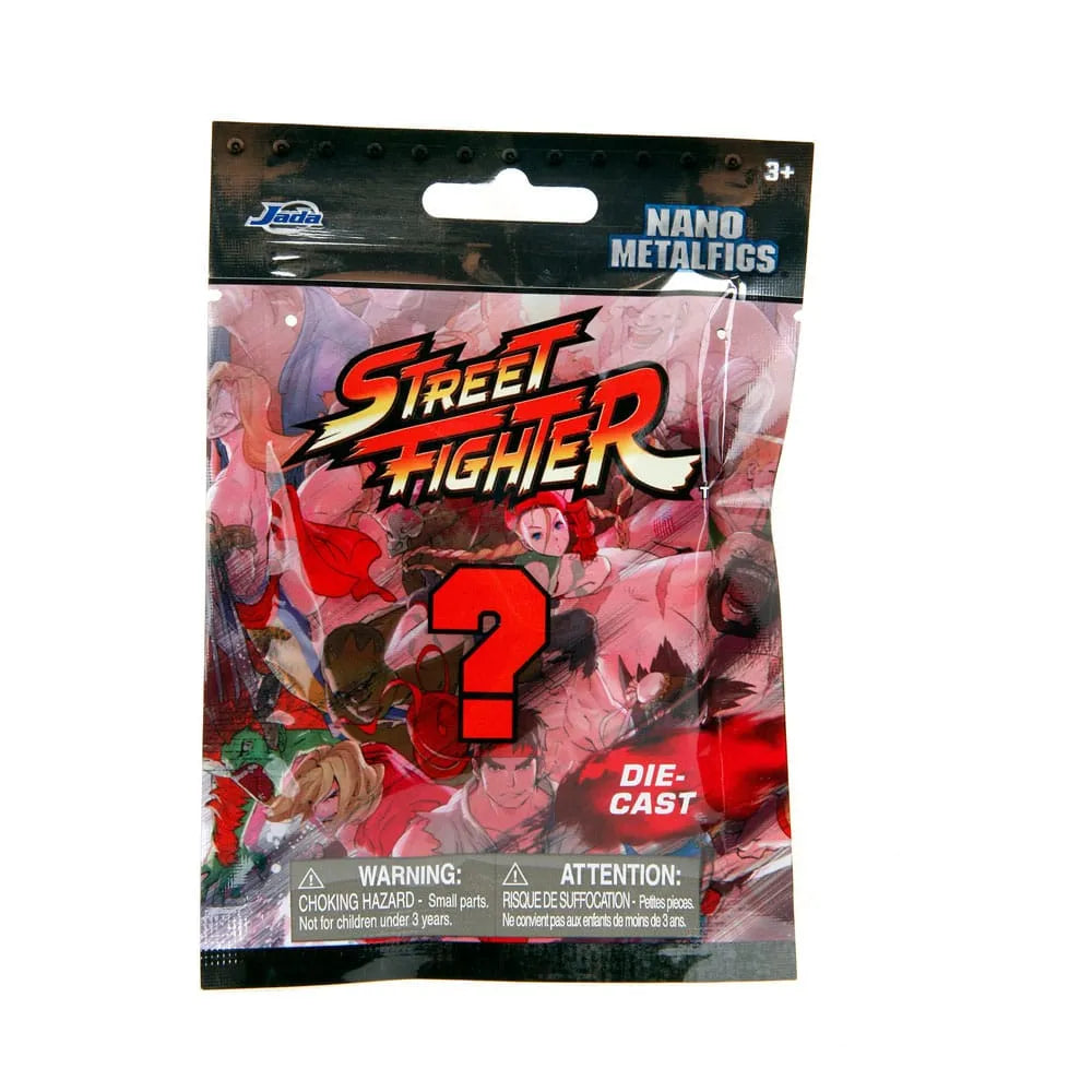 Street Fighter Nano Metalfigs Diecast Minifiguren Display 6 cm (24) - Smalltinytoystore
