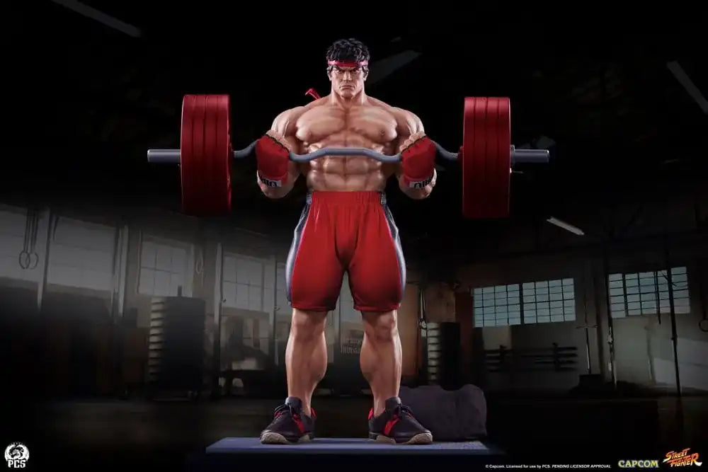 Street Fighter Premier Series Statue 1/4 Ryu: Powerlifting 53 cm - Smalltinytoystore