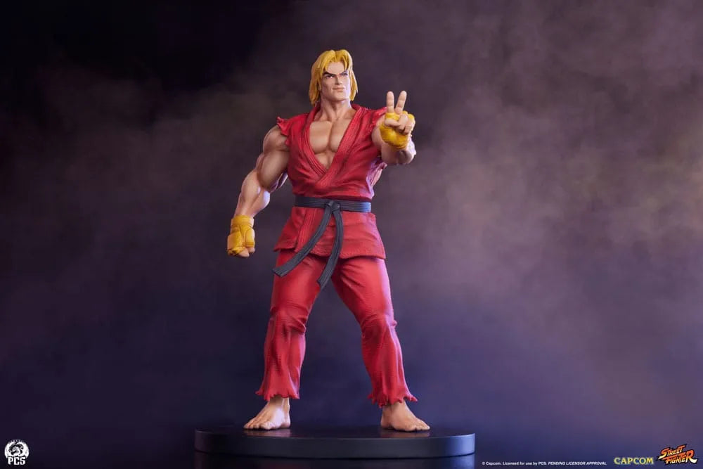 Street Fighter Street Jam Statuen 1/10 Ken & Vega Set - Smalltinytoystore