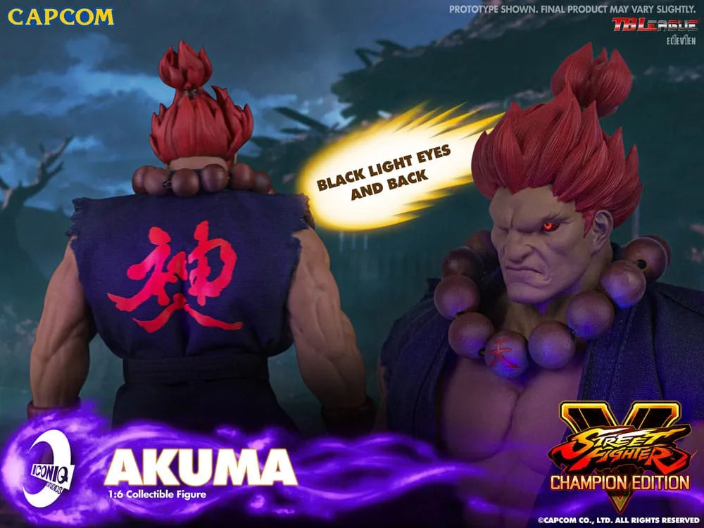 Street Fighter V: Champion Edition Actionfigur 1/6 Akuma 30 cm - Smalltinytoystore