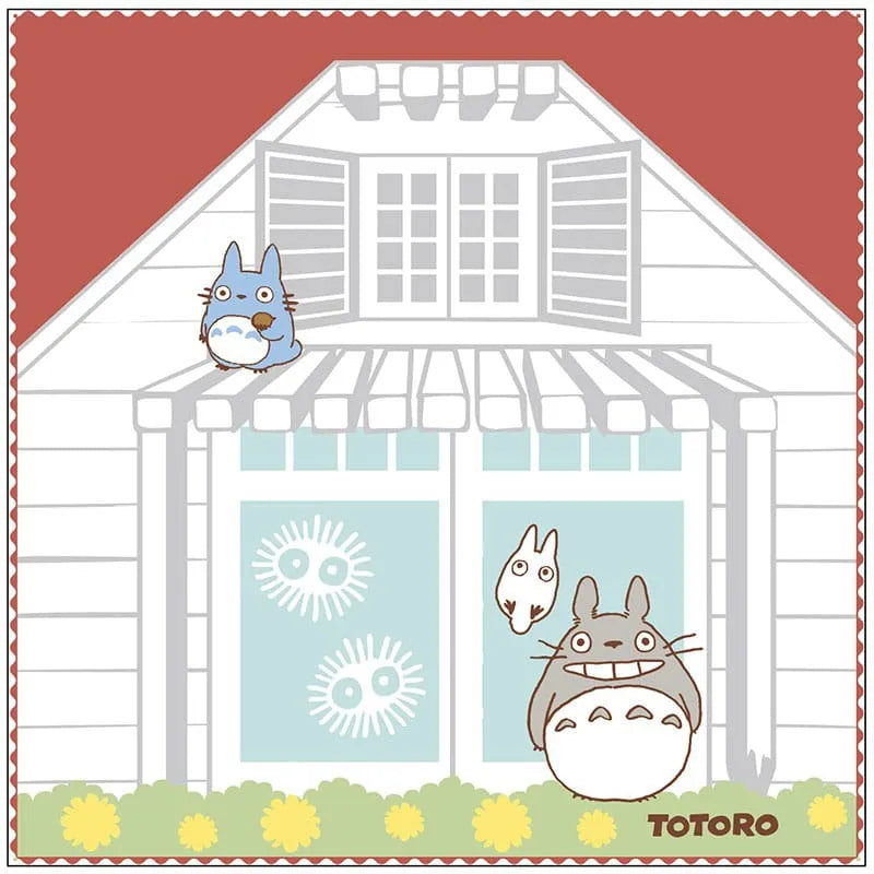Studio Ghibli Mini-Handtuch Mein Nachbar Totoro Satsuki & Mei's House 25 x 25 cm - Smalltinytoystore