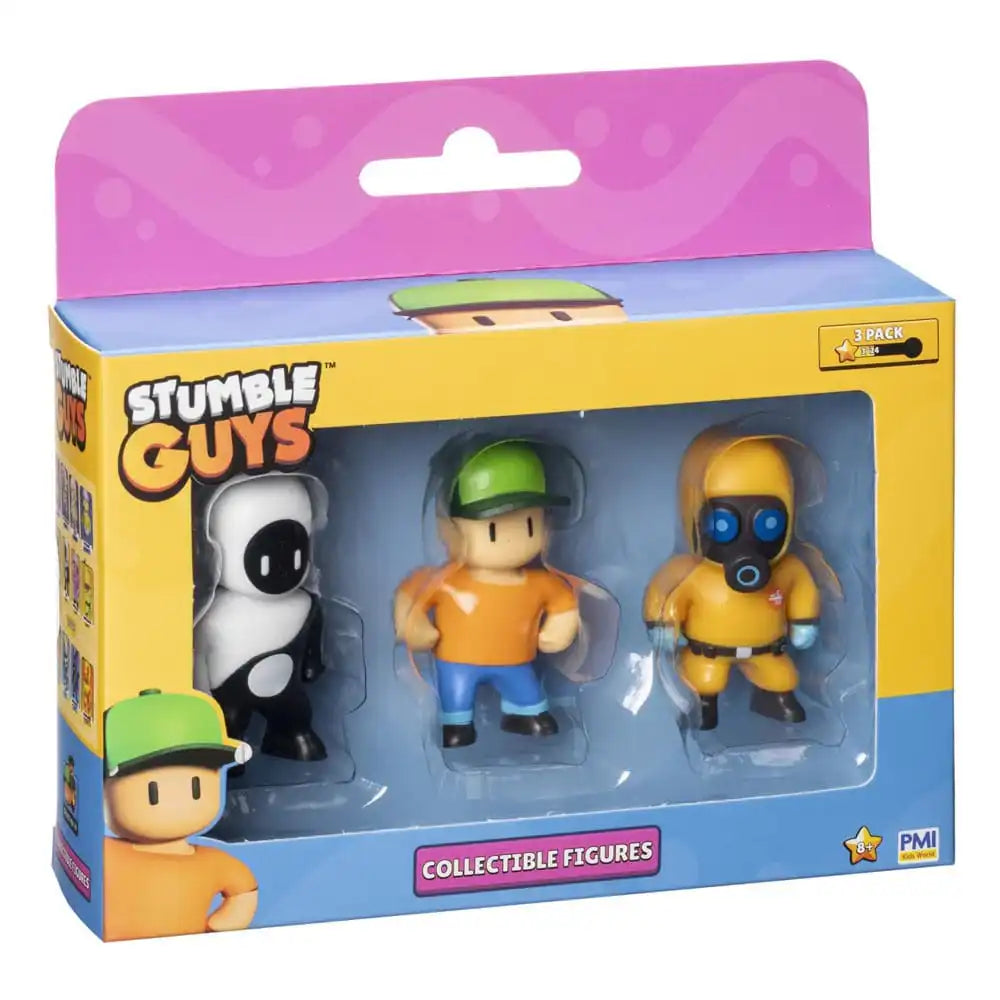 Stumble Guys: Wave 2 3er-Figuren-Fensterbox Sammelfiguren Sortiment - Smalltinytoystore
