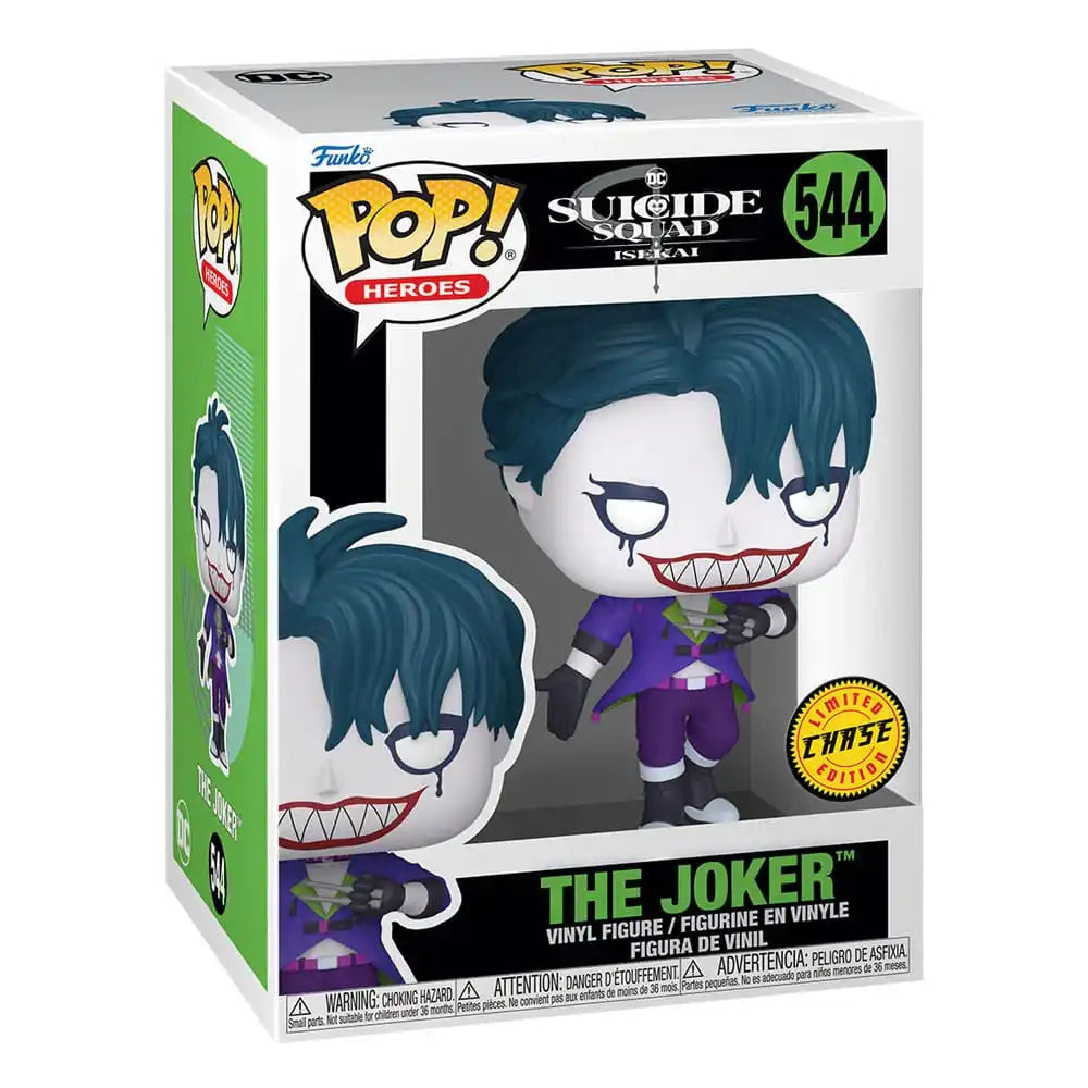 Suicide Squad POP! Animation Vinyl Figur Joker w/CH 9 cm Sortiment (6) - Smalltinytoystore