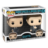 Suits POP! Vinyl Figuren 2er-Pack Harvey&Michael 9 cm - Smalltinytoystore