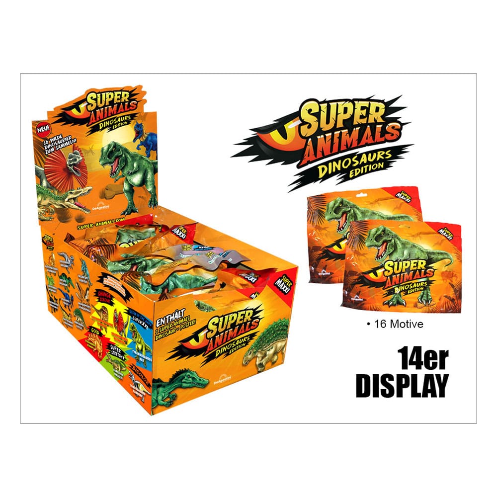 Super Animals: Dinosaurs Edition Display (14) - Smalltinytoystore