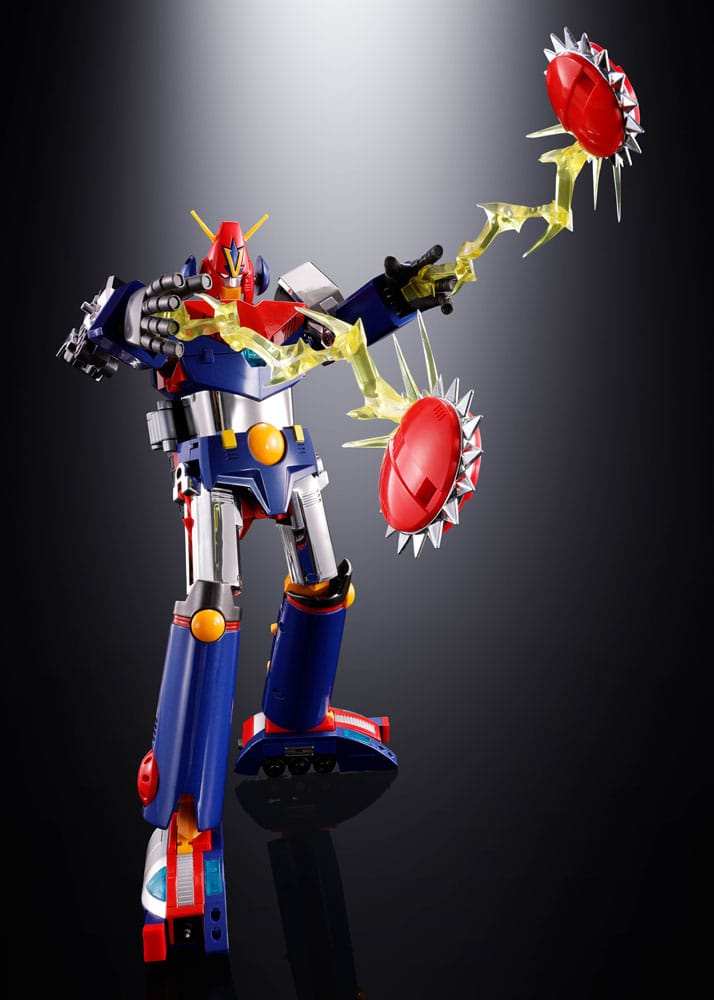 Super Electromagnetic Machine Voltes V Soul of Chogokin Diecast Actionfigur GX50-SP Com-Battler V Chogokin 50th Anniversary Ver. 25 cm - Smalltinytoystore