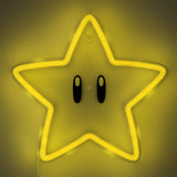 Super Mario LED Wandleuchte Super Star Neon - Smalltinytoystore