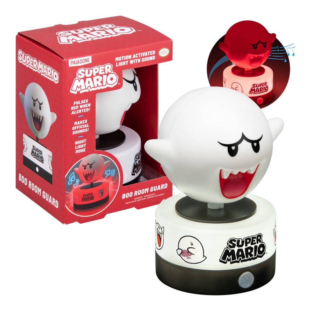 Super Mario Leuchte mit Sound Boo - Smalltinytoystore