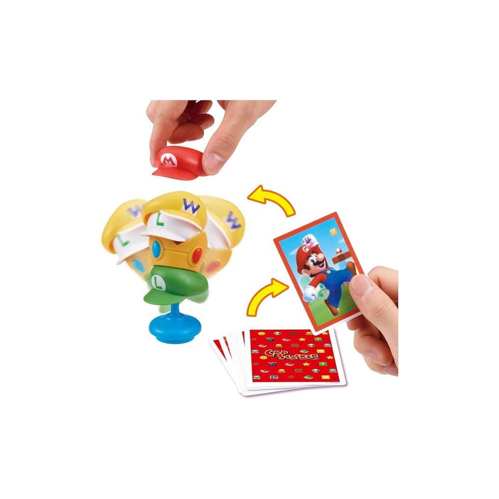 Super Mario Spiel Cap Stacker - Smalltinytoystore