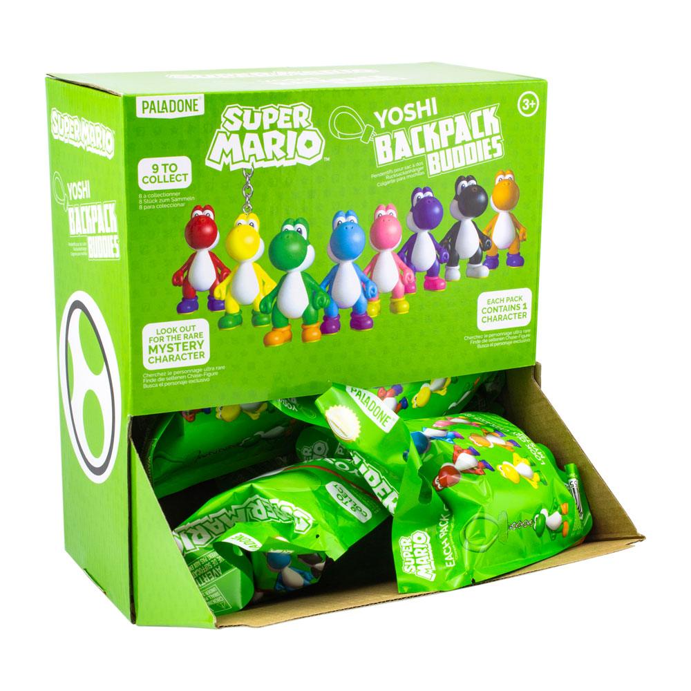 Super Mario Taschenanhänger Backpack Buddies Mystery Bags Display Yoshi (12) - Smalltinytoystore
