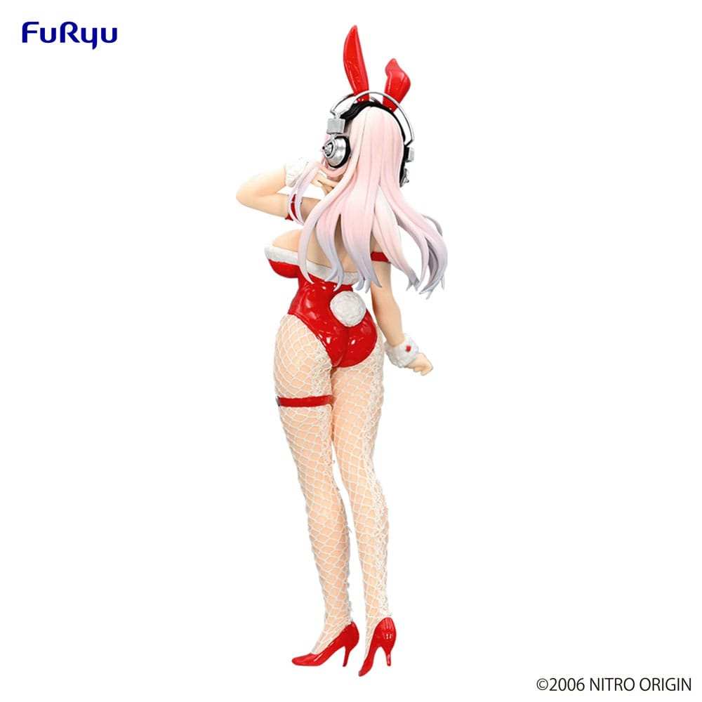 Super Sonico BiCute Bunnies PVC Statue Red Color Ver. 30 cm - Smalltinytoystore
