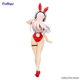 Super Sonico BiCute Bunnies PVC Statue Red Color Ver. 30 cm - Smalltinytoystore