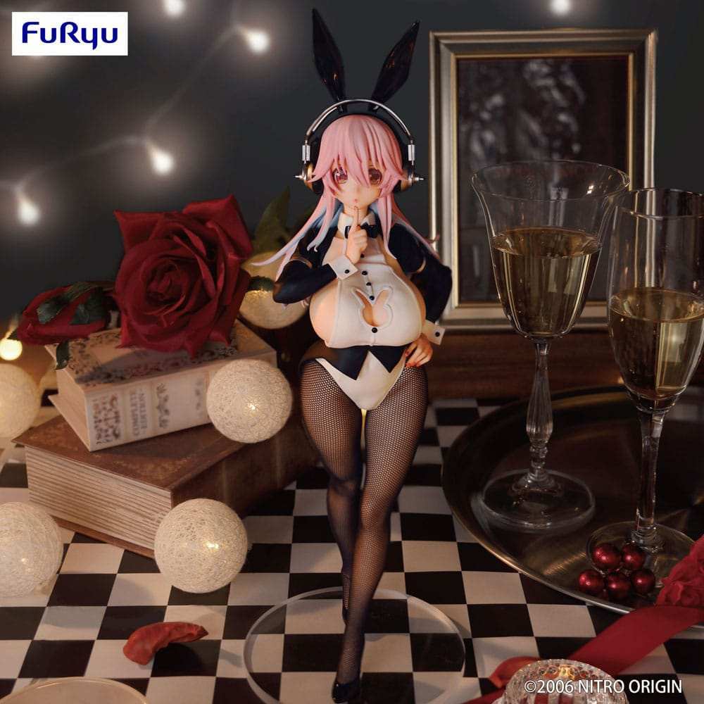 Super Sonico BiCute Bunnies PVC Statue Tailcoat Ver. 30 cm - Smalltinytoystore