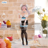 Super Sonico BiCute Bunnies PVC Statue Waitress Light Blue Color Ver. 28 cm - Smalltinytoystore