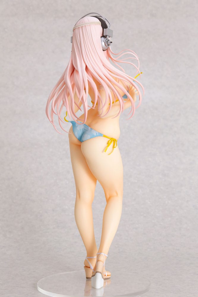 Super Sonico PVC Statue 1/4.5 Super Sonico Summer Vacation Ver. 35 cm - Smalltinytoystore