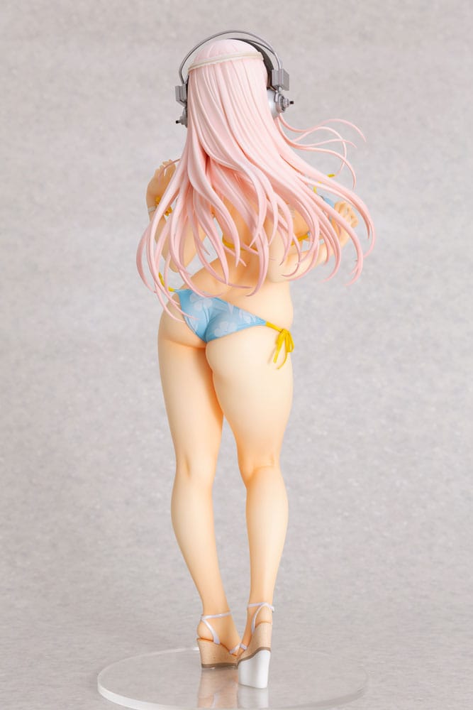 Super Sonico PVC Statue 1/4.5 Super Sonico Summer Vacation Ver. 35 cm - Smalltinytoystore