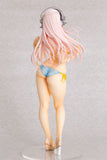 Super Sonico PVC Statue 1/4.5 Super Sonico Summer Vacation Ver. 35 cm - Smalltinytoystore