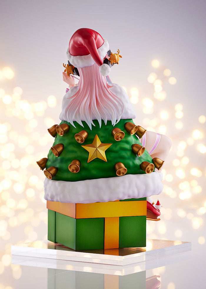 Super Sonico PVC Statue 1/7 Super Sonico 10th Merry Christmas! 25 cm - Smalltinytoystore