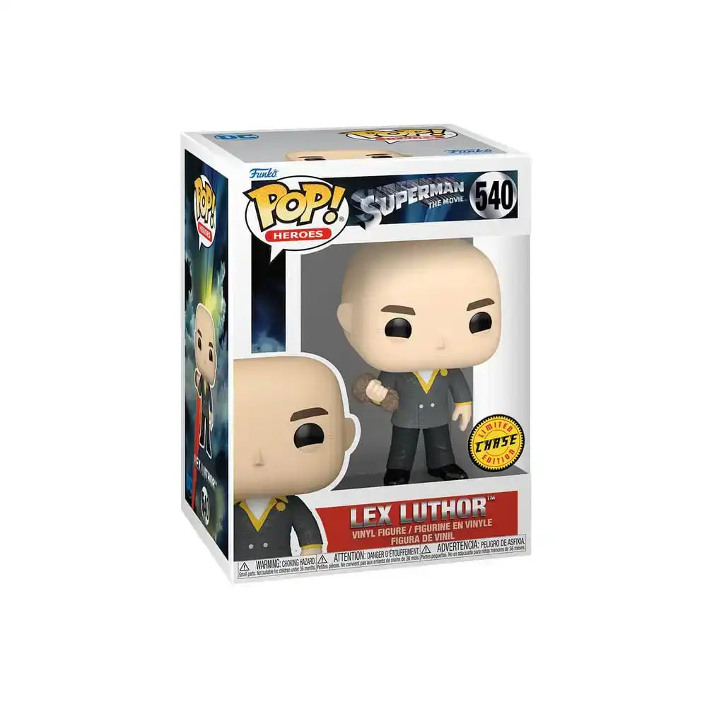 Superman(1978) POP! Animation Vinyl Figur Luthor w/CH 9 cm Sortiment (6) - Smalltinytoystore