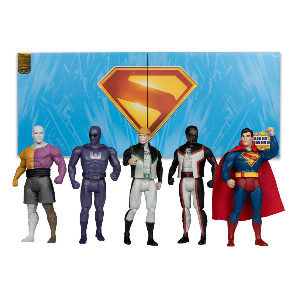 Superman (2025) DC Direct Super Powers Actionfiguren 5er Pack Gold Label 11 cm - Smalltinytoystore