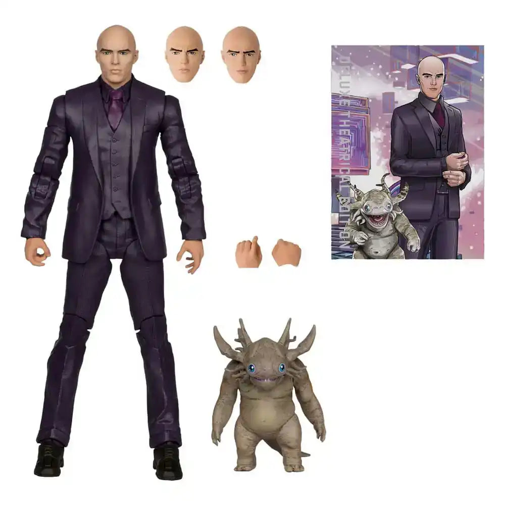 Superman (2025) DC Multiverse Deluxe Actionfigur Lex Luthor with Baby Kaiju (Deluxe Theatrical Edition) 18 cm - Smalltinytoystore