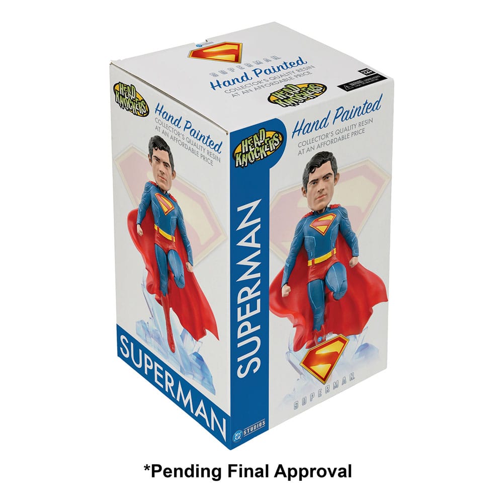 Superman (2025) Head Knocker Superman 21 cm - Smalltinytoystore