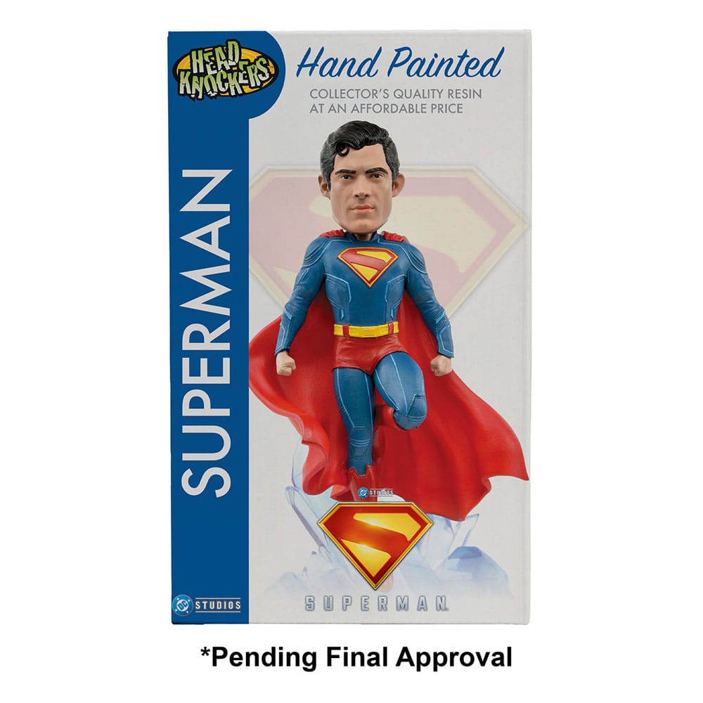 Superman (2025) Head Knocker Superman 21 cm - Smalltinytoystore